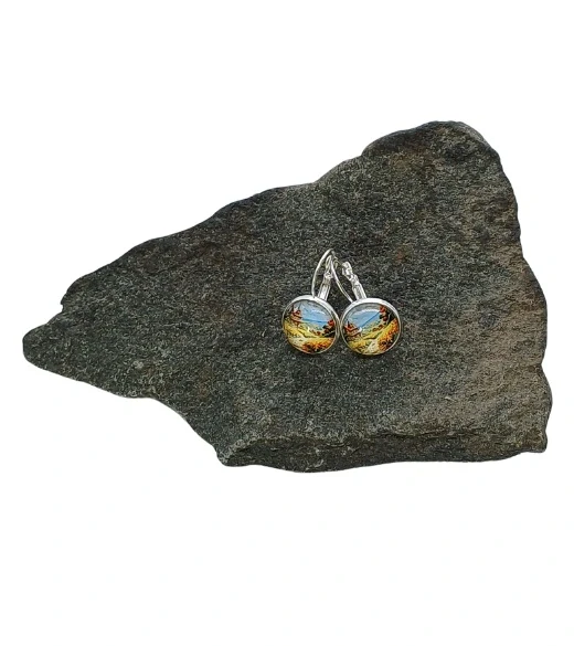 Náušnice "Vinice za Úsvitu" - 14mm