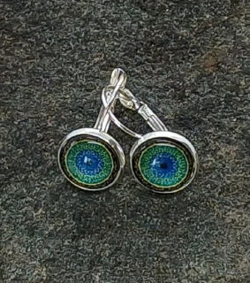 Náušnice "Oko moudrosti" - 12mm