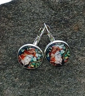 Náušnice "Liška" - 14mm